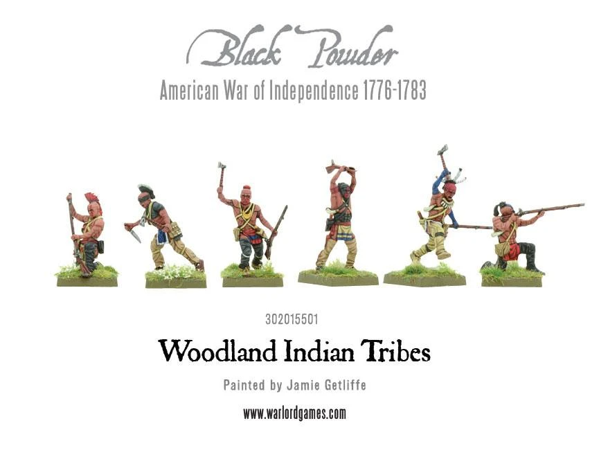 Black Powder Woodland Indian Tribes