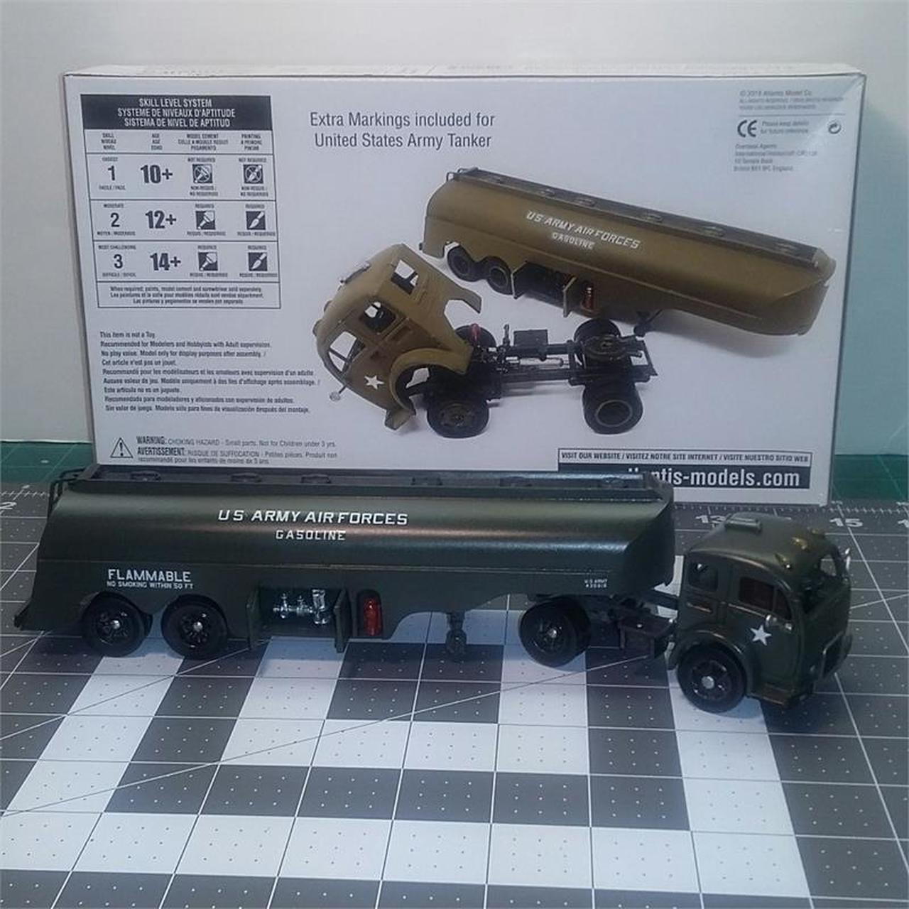 Atlantis 1/48 Vintage Gas Truck