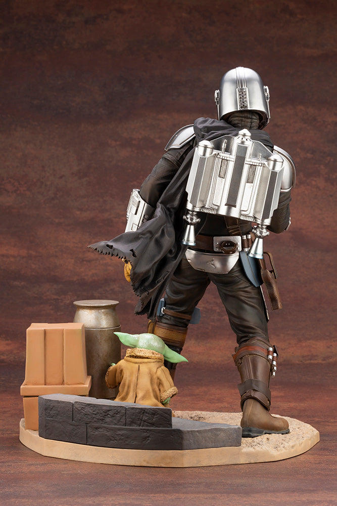 Kotobukiya 1/7 Artfx Mandalorian & The Child, Prepainted Statue