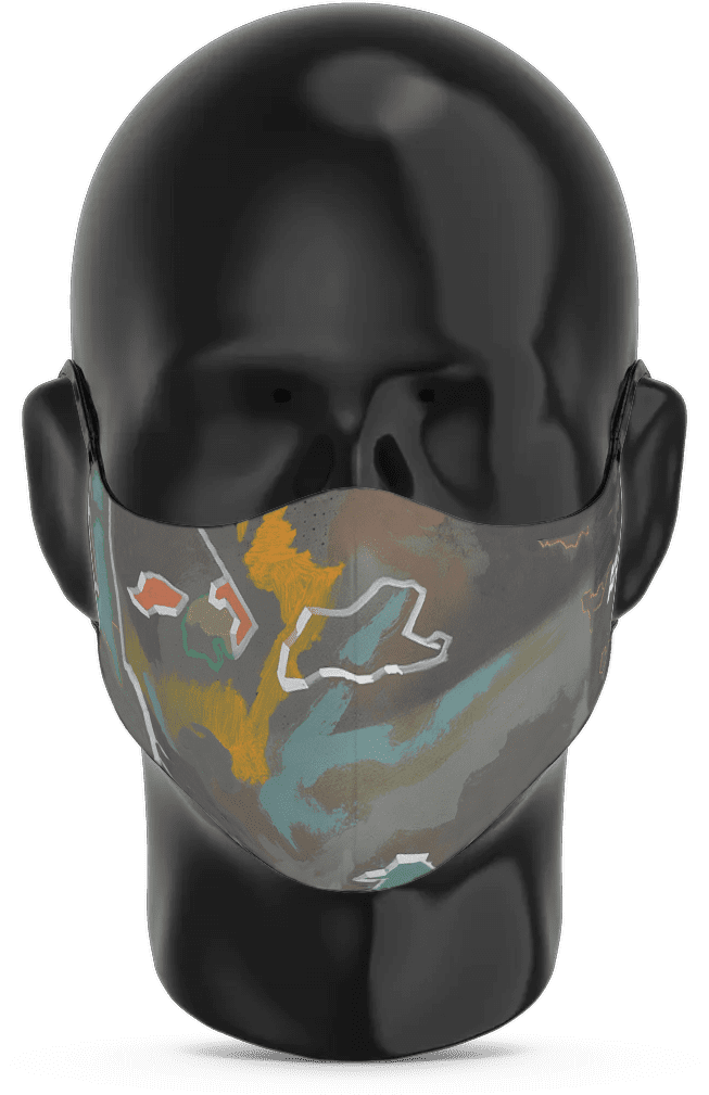 AK Interactive Urban Camouflage Face Mask 1