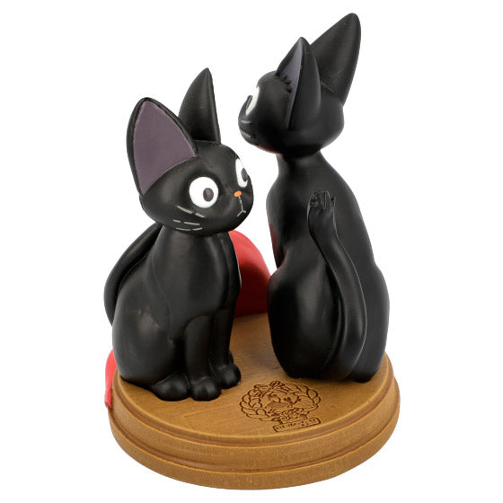 Benelic Jiji and Stuffed Plush Jiji Statue Desk Clock "Kiki's Delivery Service"