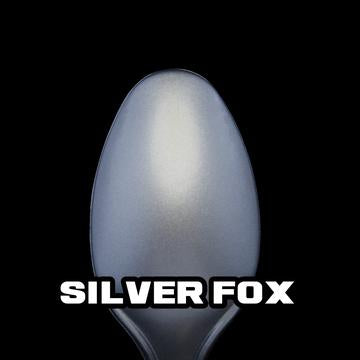 Turbo Dork Silver Fox Metallic Acrylic Paint 20ml Bottle