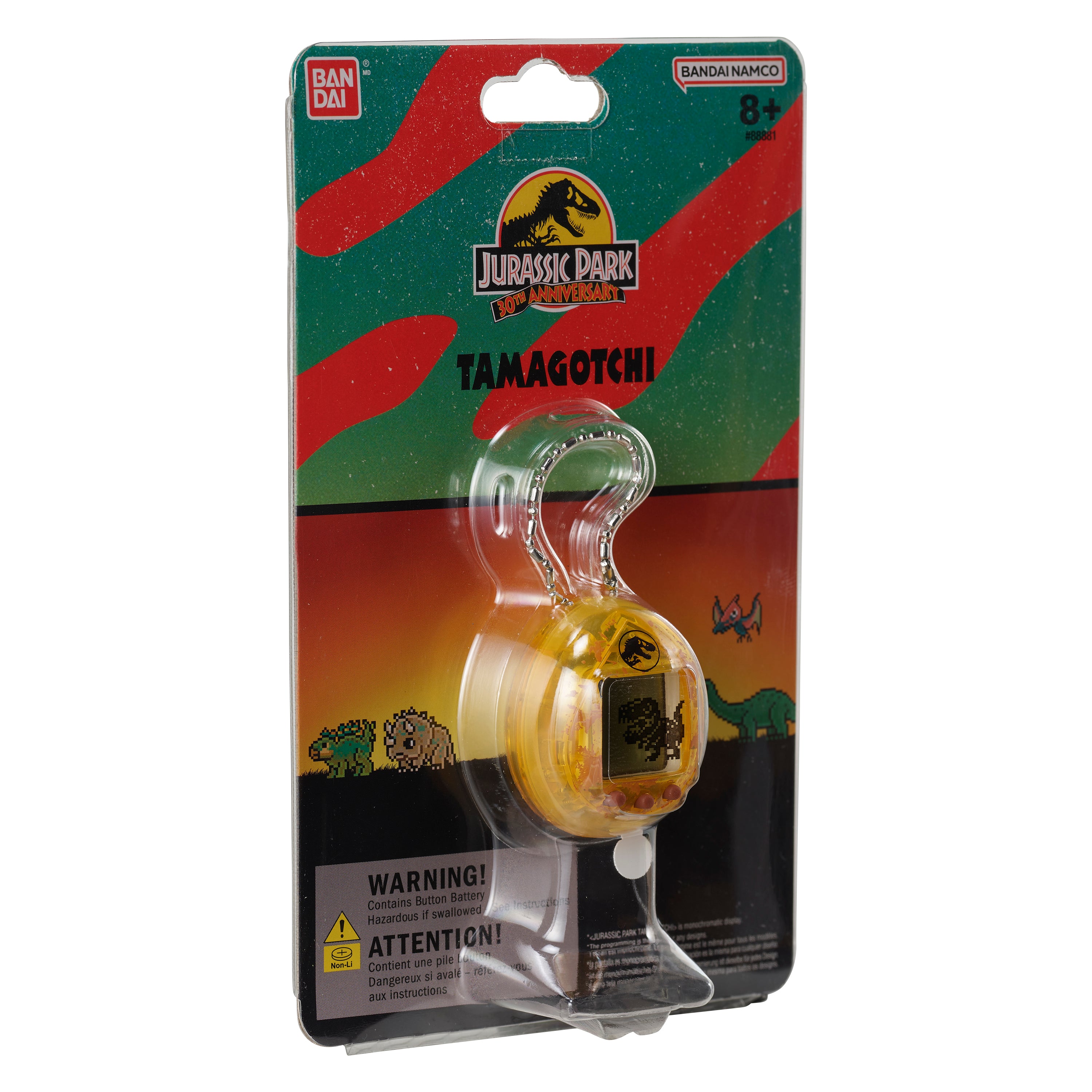 Bandai Tamagotchi Collaboration, Jurassic Park 30th Anniversary x Tamagotchi Nano -Dinosaur Amber ver.