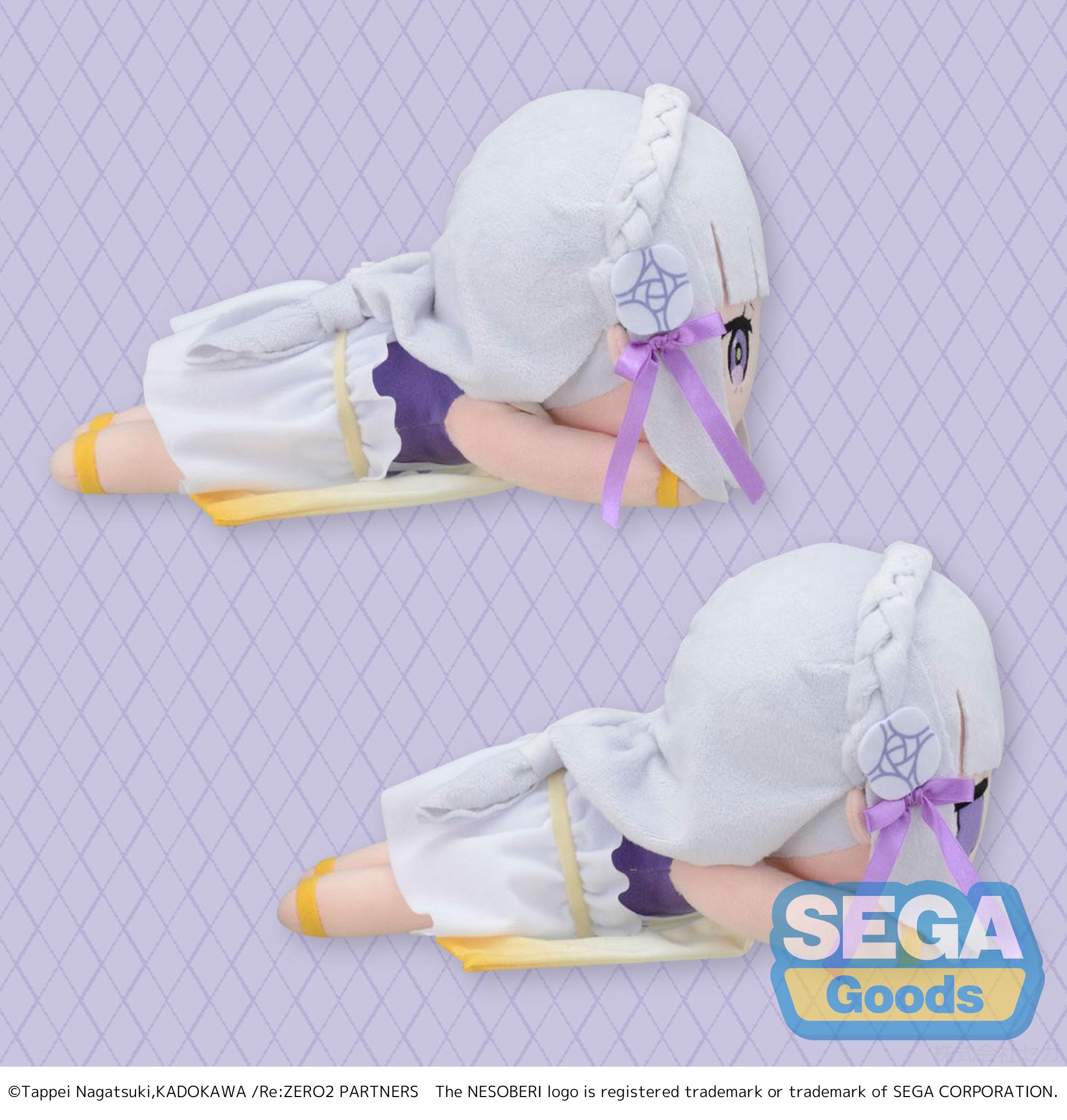 Good Smile Company Re:ZERO -Starting Life in Another World- Series NESOBERI (Lay-Down) SP Plush 'Emilia' -Wind God-