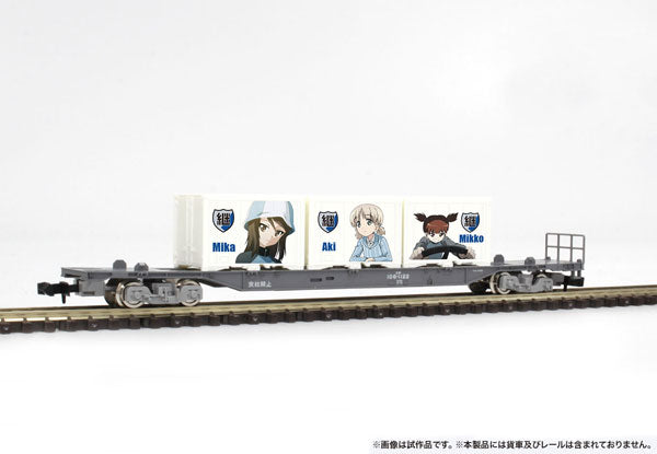 Platz 1/150 GIRLS und PANZER das FINALE N Scale Mini Container (12ft) Jatkosota High School