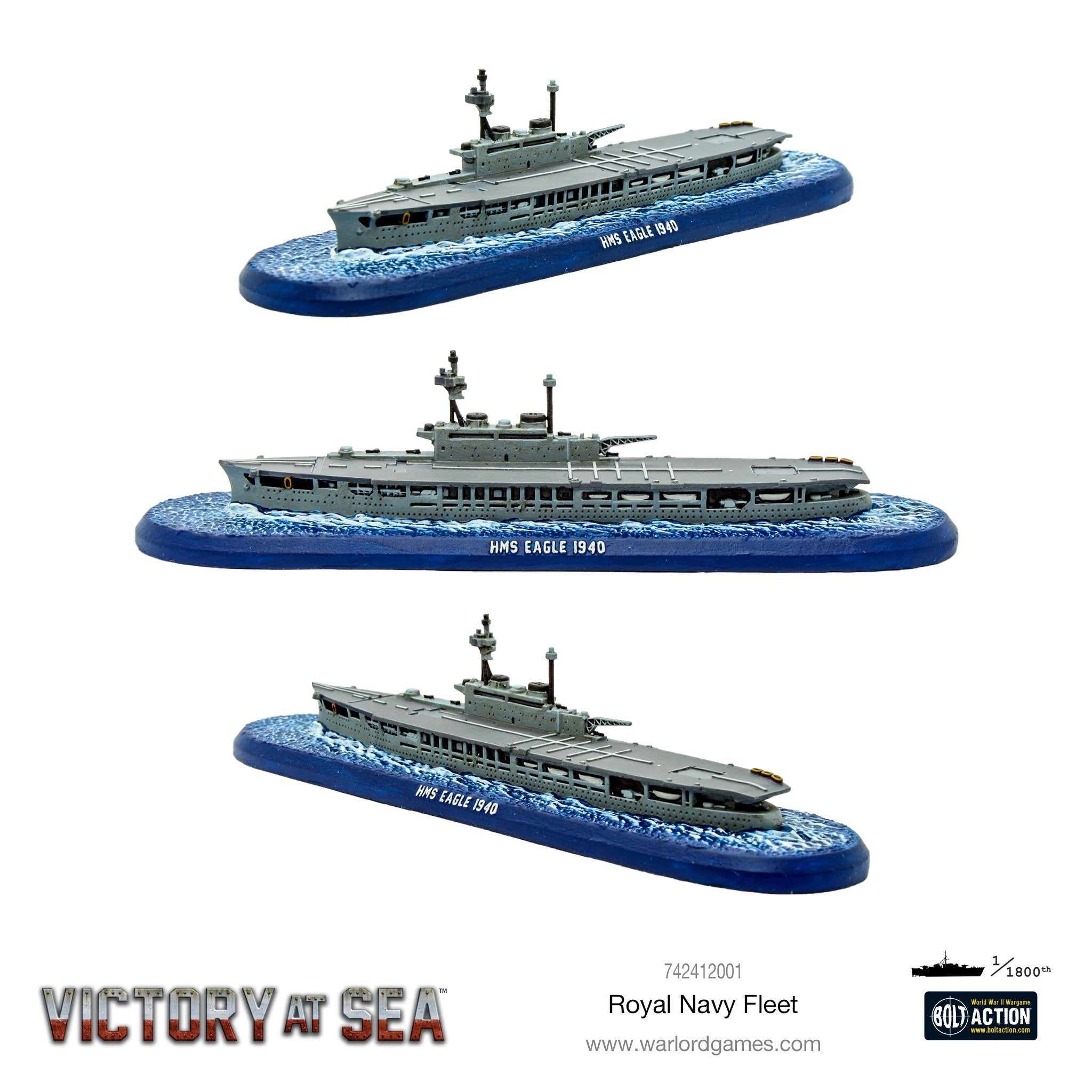 Victory at Sea Royal Navy fleet box