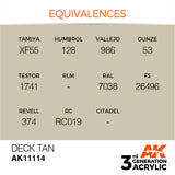 AK Interactive 3G Acrylic Deck Tan 17ml