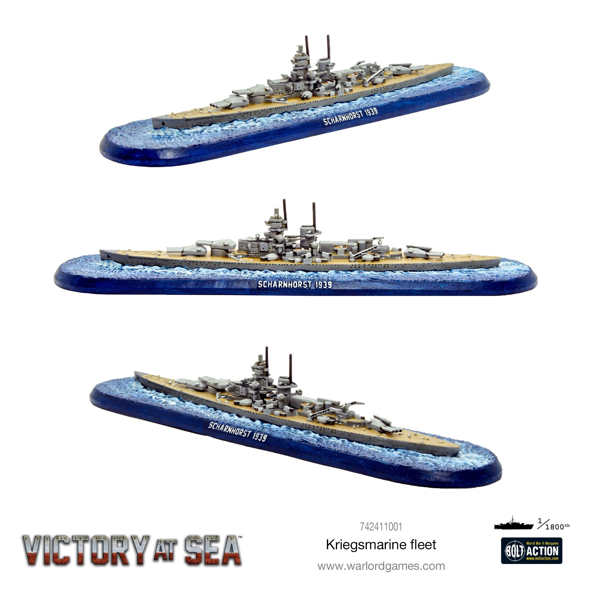 Victory at Sea Kriegsmarine fleet box