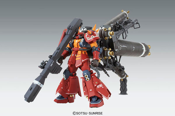 機動戦士ガンダム サンダーボルト - MS-06R Zaku High Mobility Type (Reuse "P" Device) - MG, MG Ver.Ka - 1/100(Bandai)