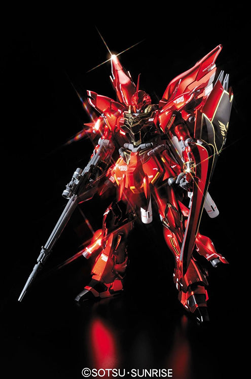 Bandai MG 1/100 MSN-06S Sinanju Ver. Ka Titanium Finish