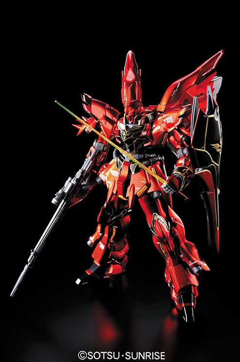 Bandai MG 1/100 MSN-06S Sinanju Ver. Ka Titanium Finish