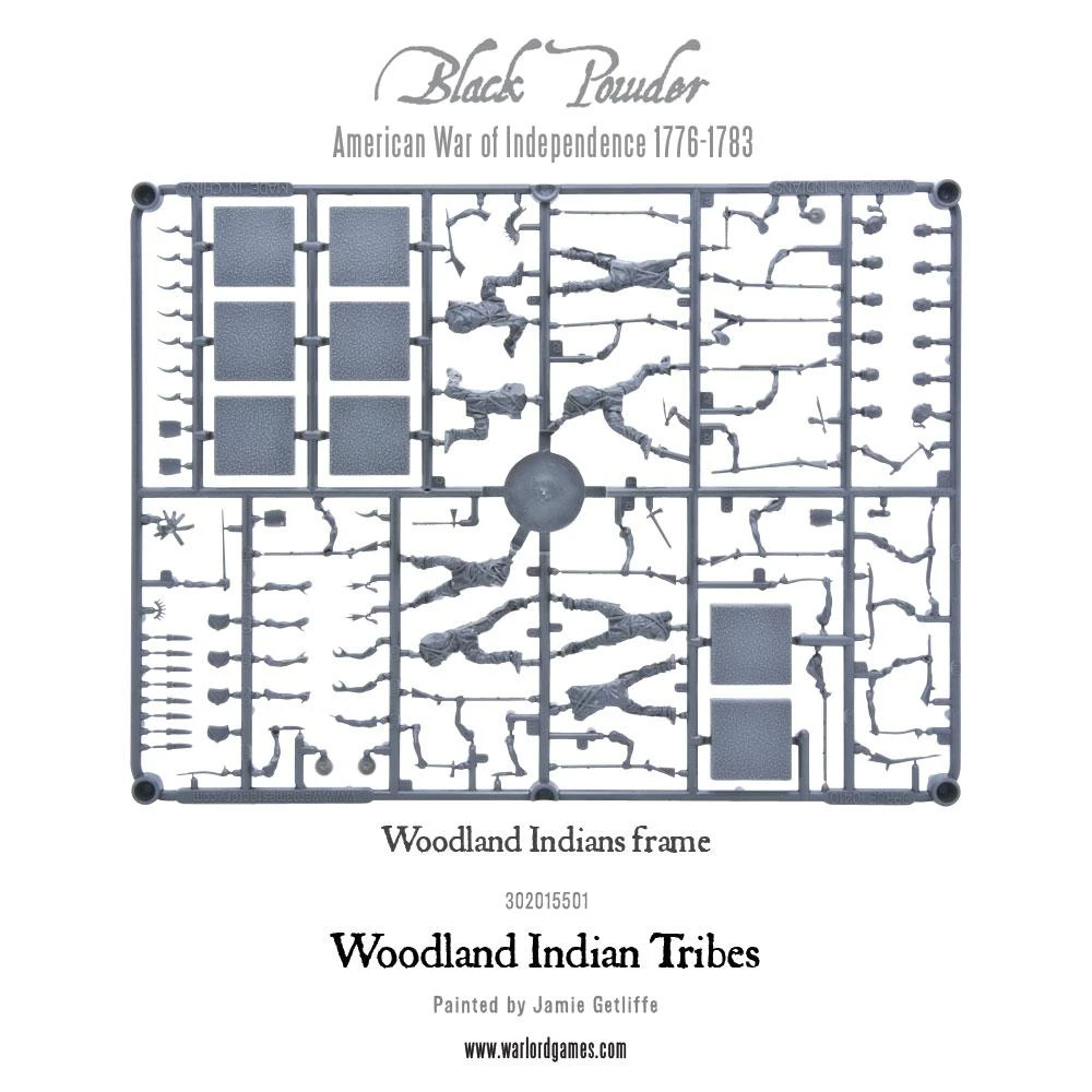 Black Powder Woodland Indian Tribes