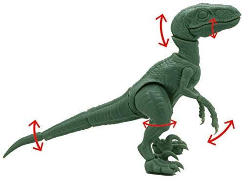 Fujimi Dinosaur Arc Velociraptor Non-Scale Pre-Painted