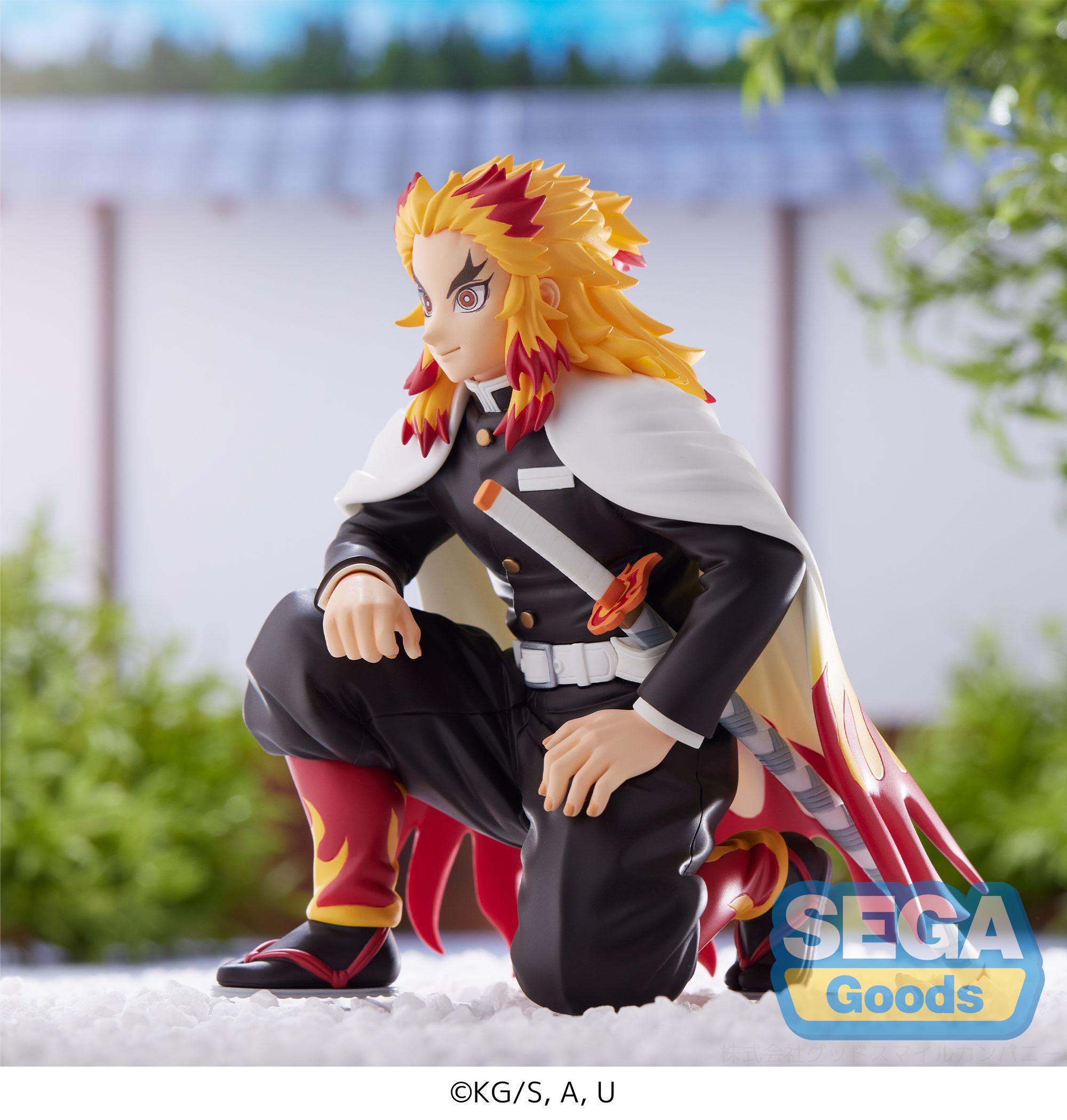 Good Smile Company Demon Slayer: Kimetsu no Yaiba Series Kyojuro Rengoku Hashira Meeting PM Perching Figure