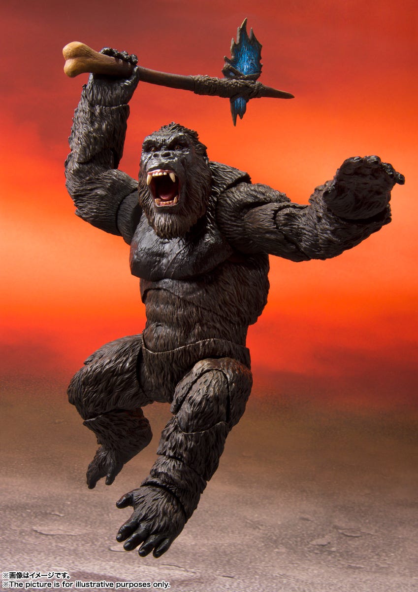 Bandai Spirits S.H. Monsterarts Kong "Godzilla VS Kong"