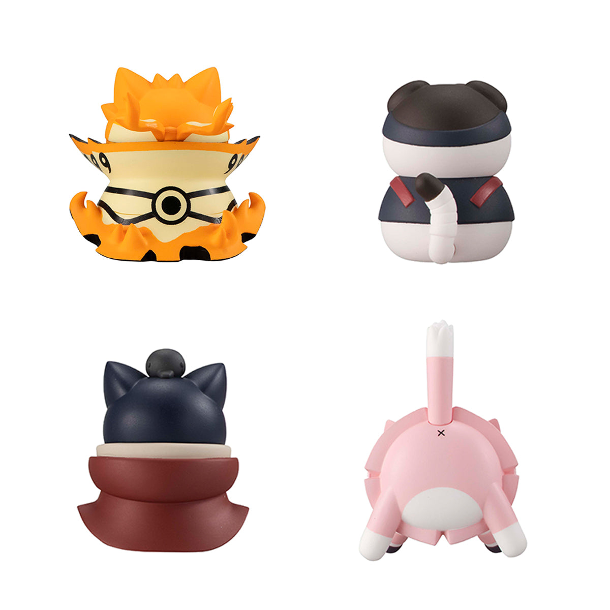 Megahouse Mega Cat Project Ver. Break OutFourth Great Ninja War, Set of 8（Window Package【With Gift】 "Naruto"