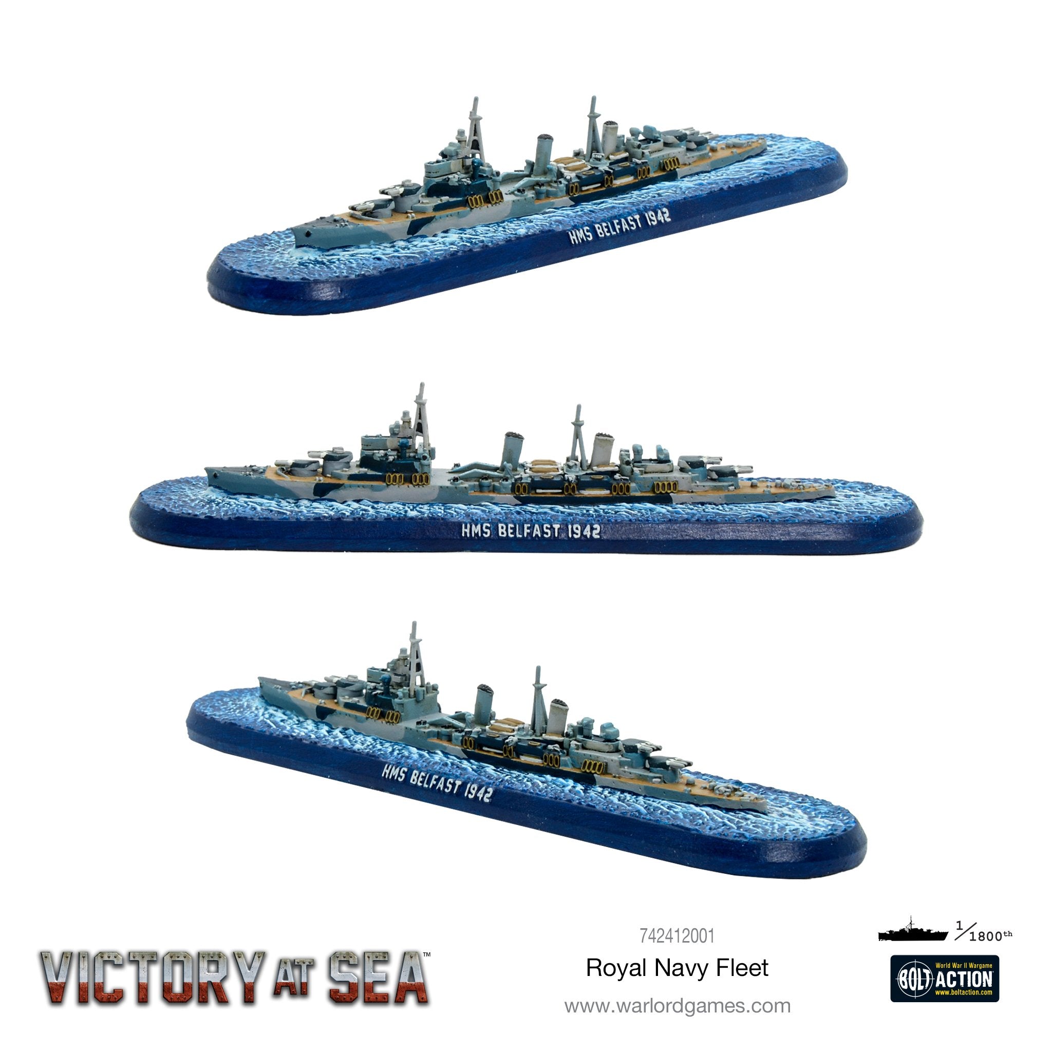 Victory at Sea Royal Navy fleet box