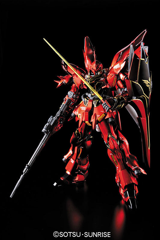 Bandai MG 1/100 MSN-06S Sinanju Ver. Ka Titanium Finish