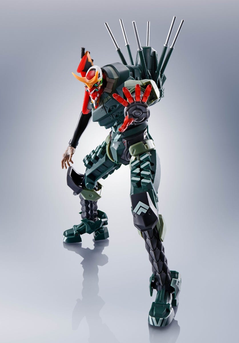 Bandai Spirits, The Robot Spirits New Eva-02 Alpha Evangelion:3.0 & 1.0 Thrice Upon A Time, (Side Eva)