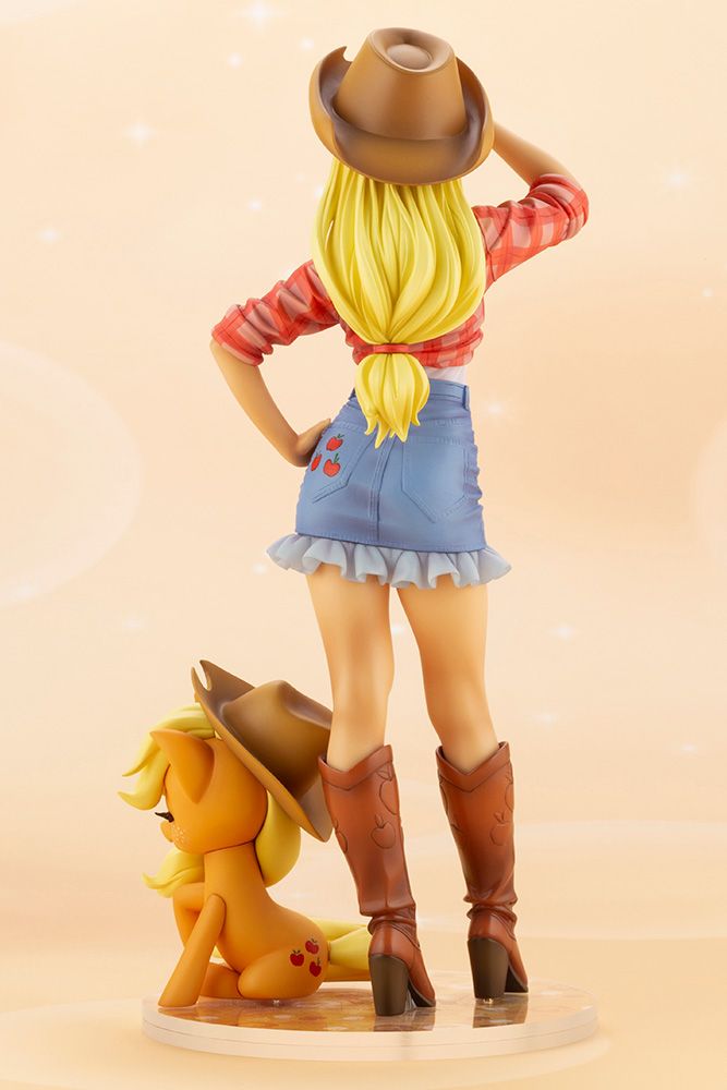 Kotobukiya 1/7 Applejack Bishoujo Statue, My Little Pony Series Printed and Assembled Figure Kit