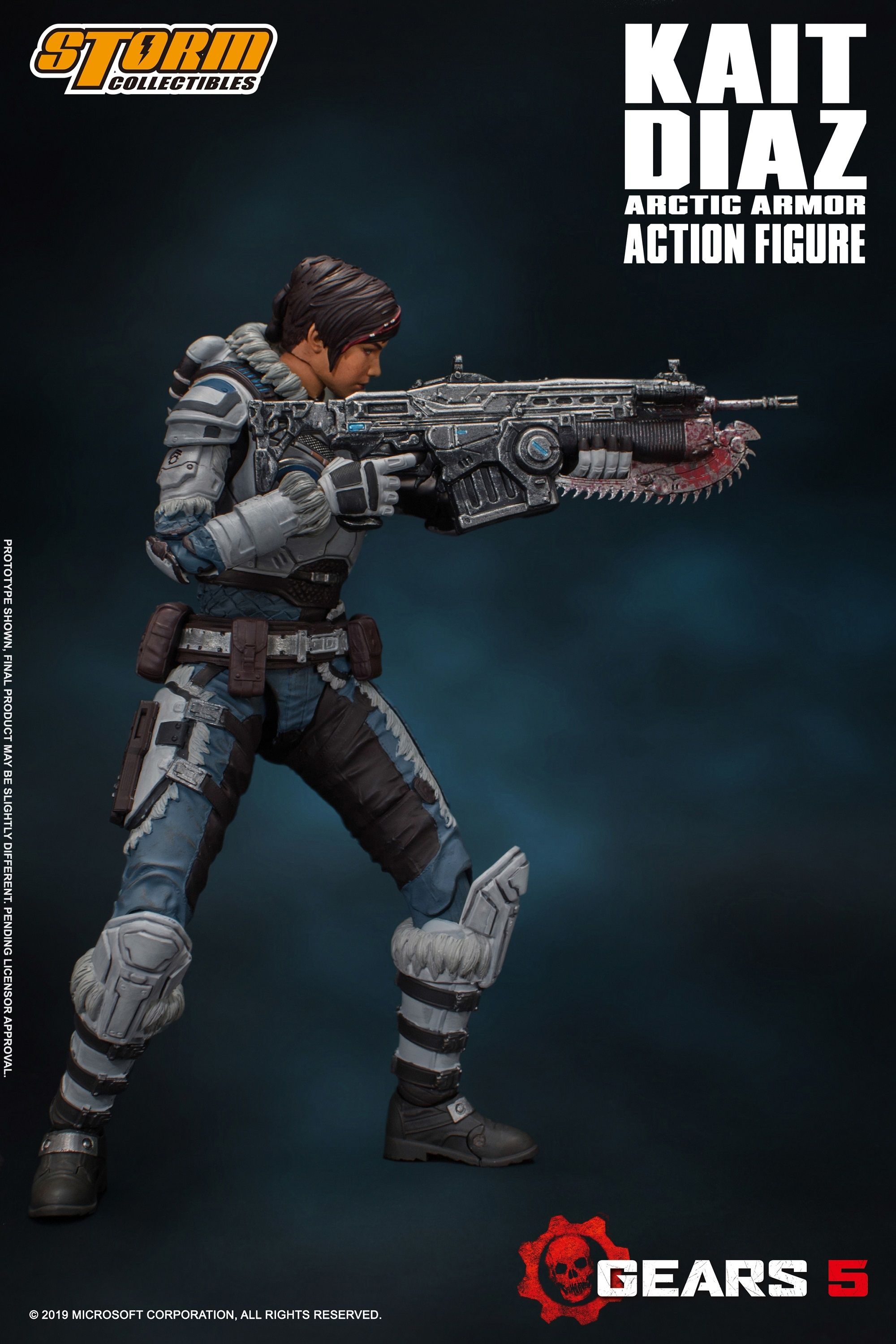 Storm Collectibles 1/12 Kait Diaz 'Gears of War' Action Figure