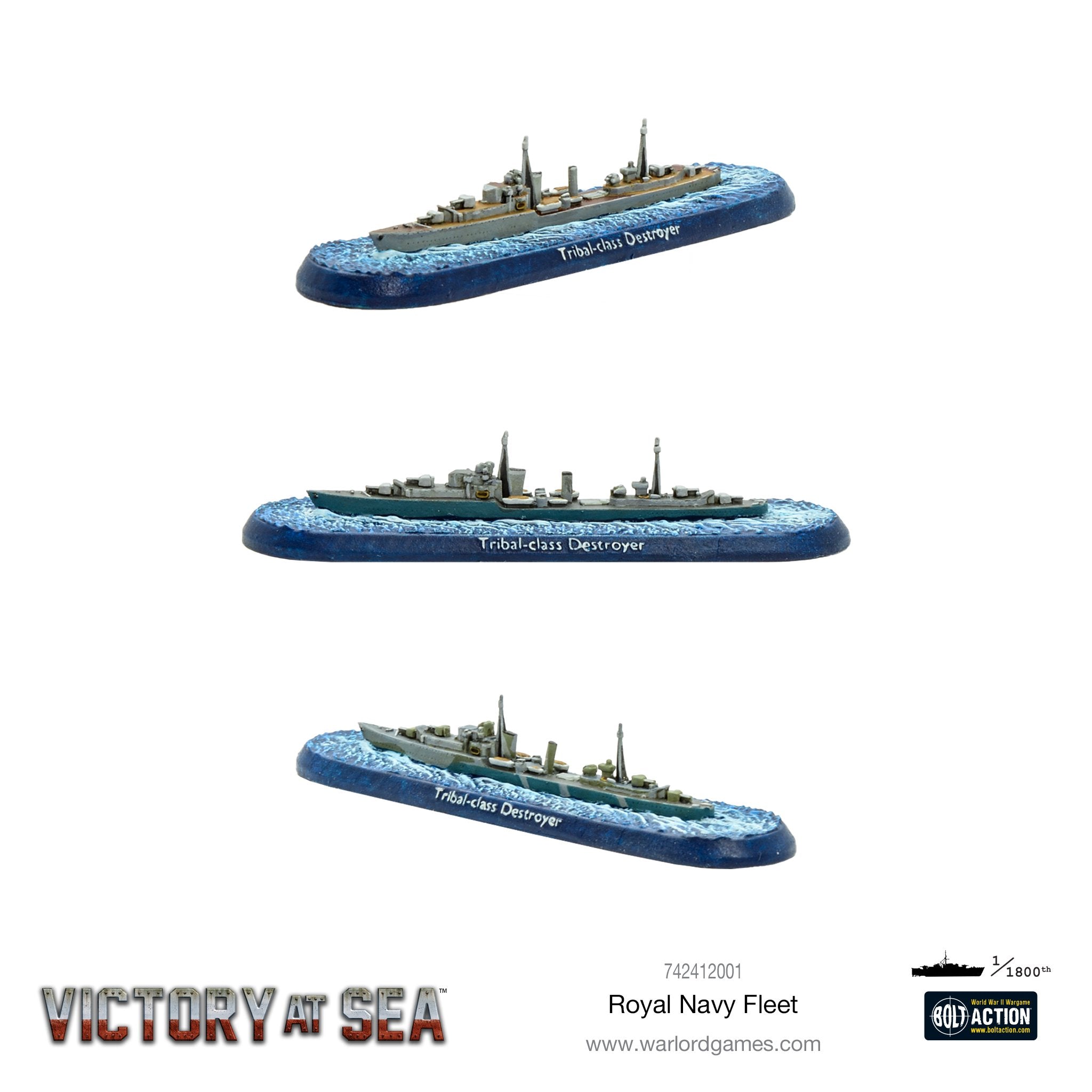 Victory at Sea Royal Navy fleet box