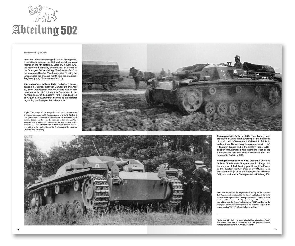 Abteilung502 Sturmgeschutz (Spanish) [Sale ends when item is out of stock]