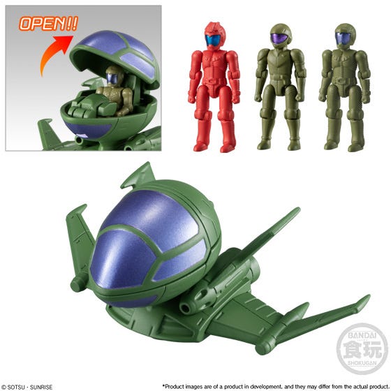 Bandai Mobile Suit Gundam Micro Wars 3 'Mobile Suit Gundam', Bandai Micro Wars (10/BOX)