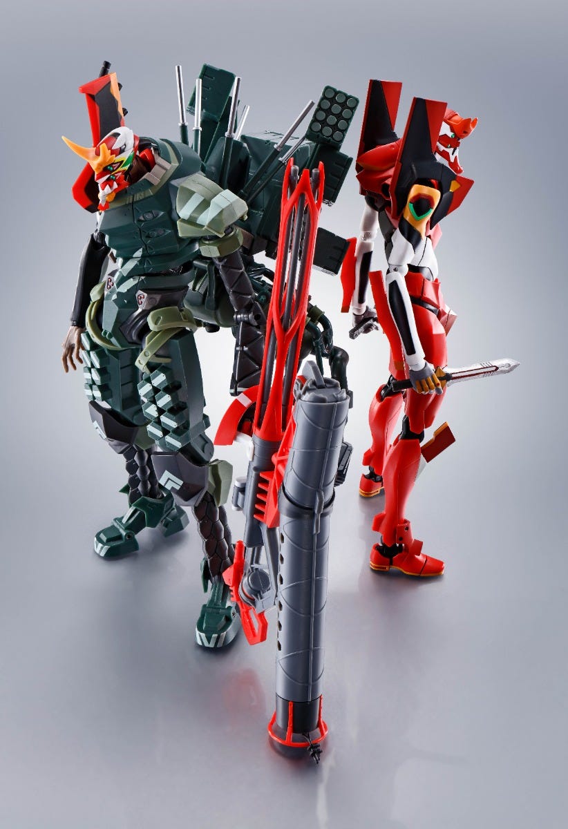 Bandai Spirits, The Robot Spirits New Eva-02 Alpha Evangelion:3.0 & 1.0 Thrice Upon A Time, (Side Eva)