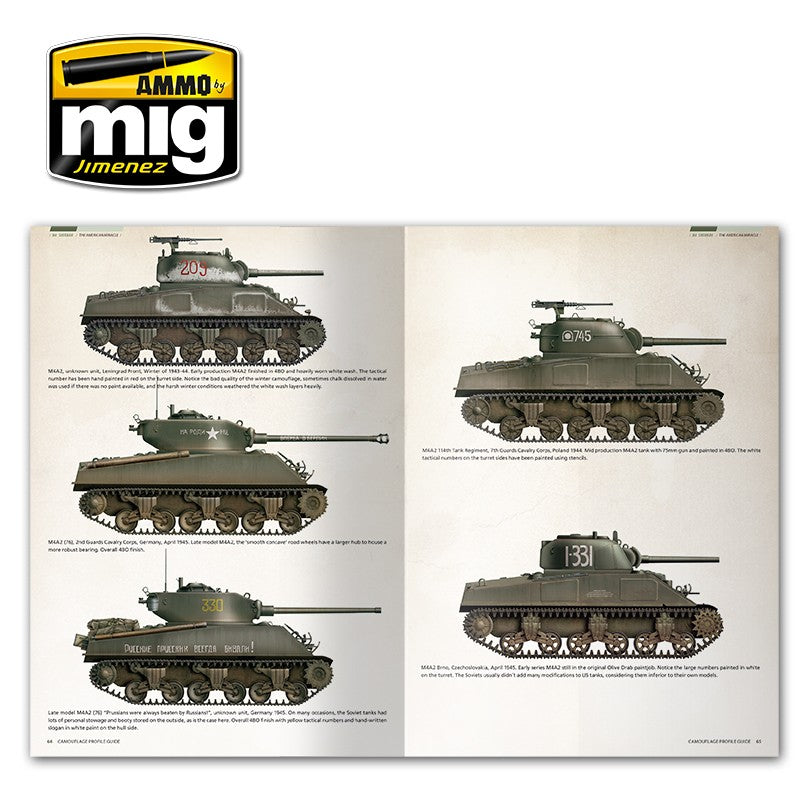 Ammo Mig Sherman: The American Miracle - Camouflage Profile Guide (English)