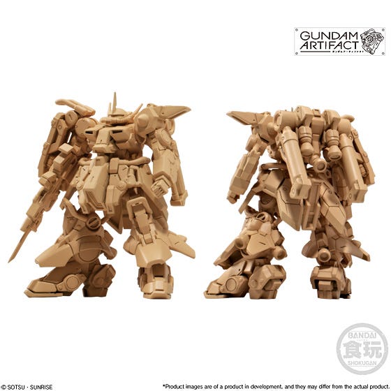 Bandai Shokugan Gundam Artifact 2 Ver. 'Gundam', Complete Set of 5