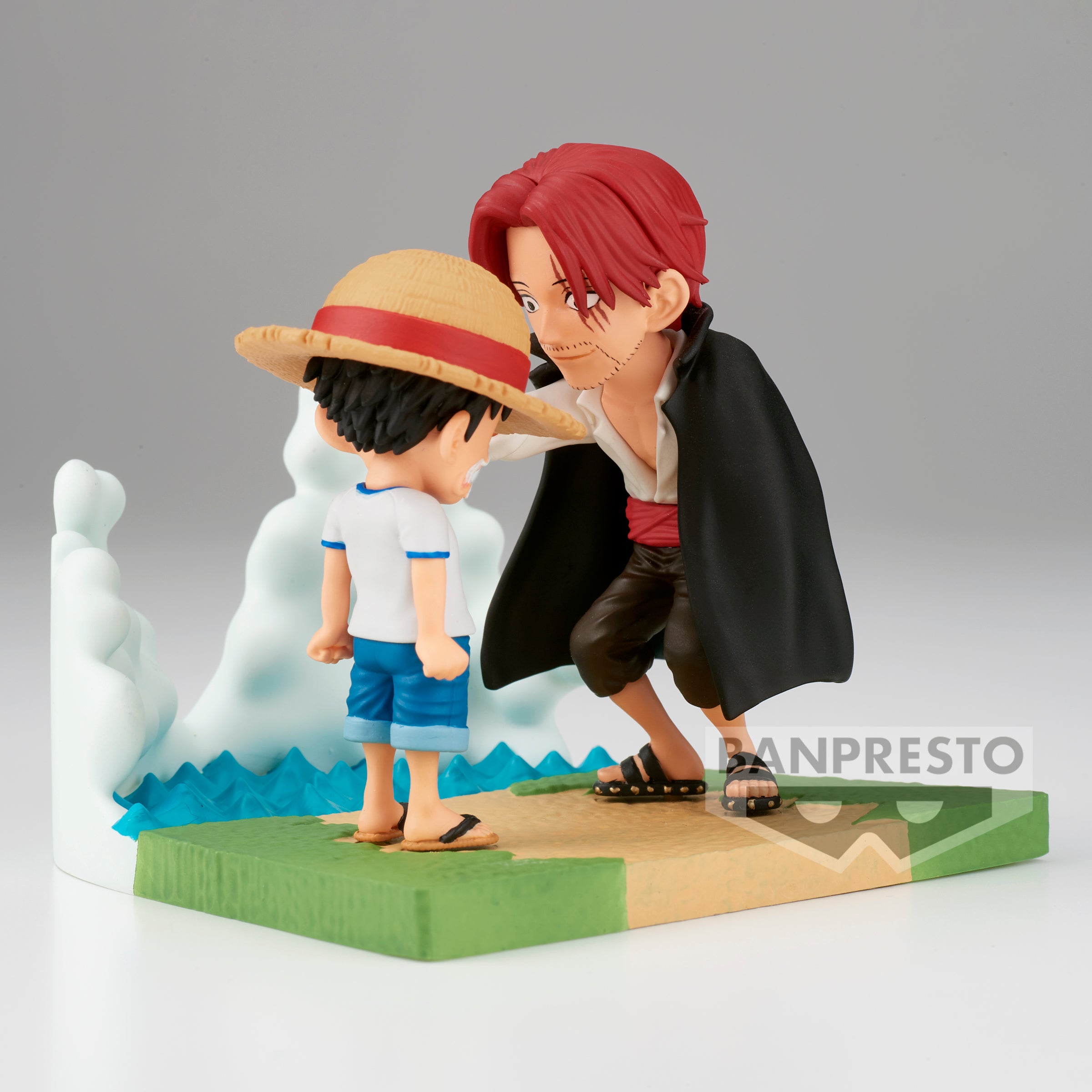 Bandai Spirits X Banpresto World Collectable Figure Log Stories - Monkey.D.Luffy & Shanks "One Piece"