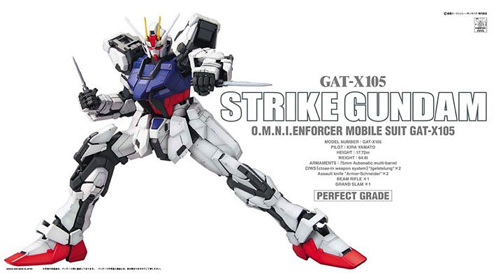 BANDAI Hobby PG 1/60 Strike Gundam 'Gundam SEED'