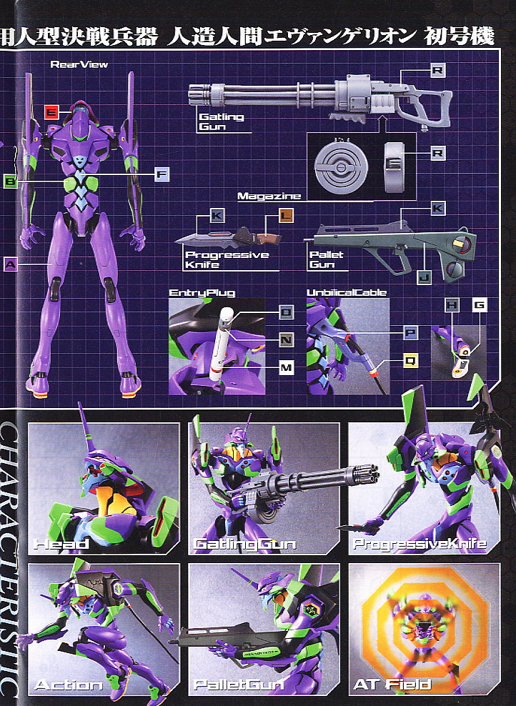 BANDAI Hobby HG Evangelion 01 (New Movie Ver.)