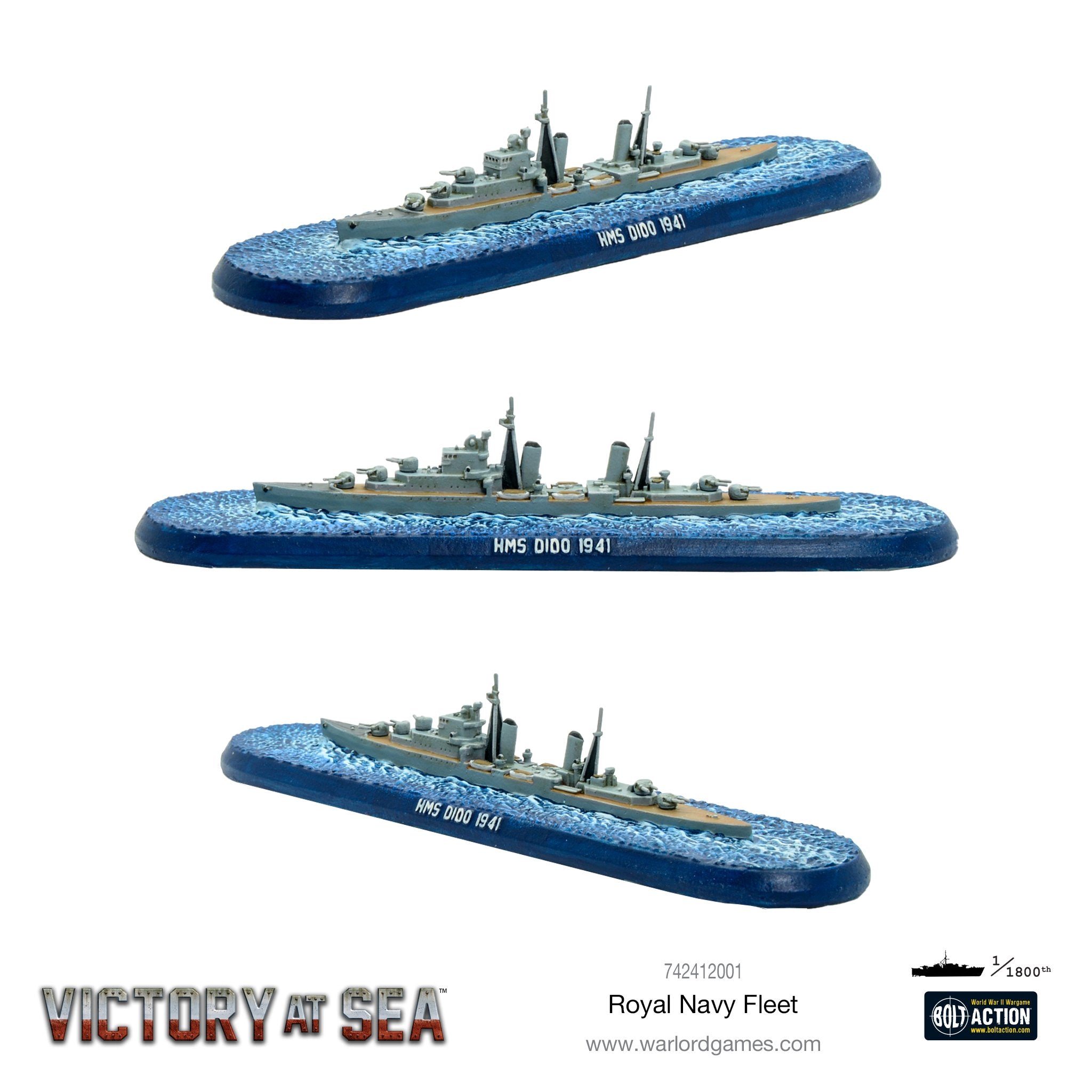 Victory at Sea Royal Navy fleet box