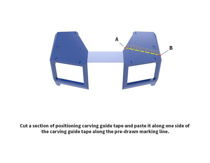 DSPIAE Hard Edged Carving Tape with Adhesive Back 4mm x 30m (for Panel Lines)