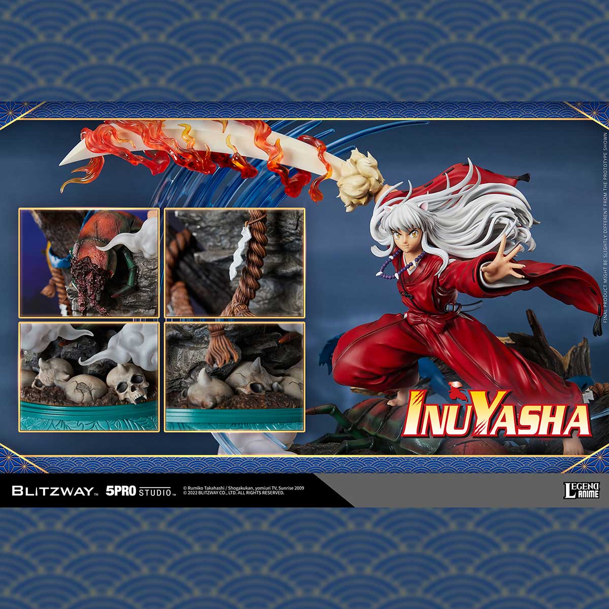 Blitzway 1/6 Inuyasha “Inuyasha”, 5Pro Studio Legend Anime, Statue