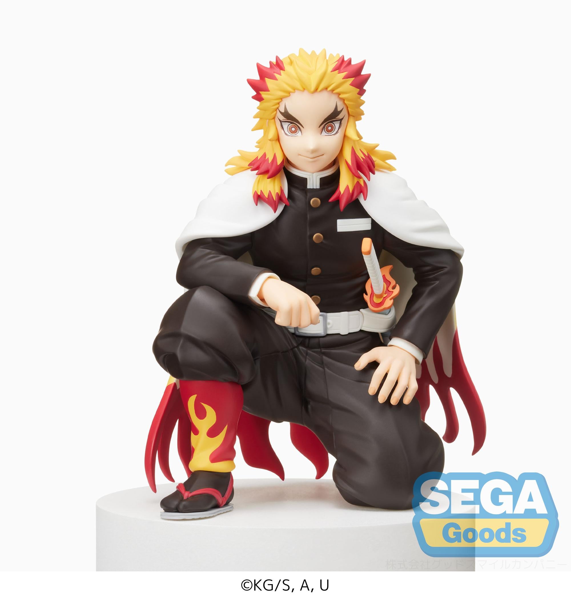 Good Smile Company Demon Slayer: Kimetsu no Yaiba Series Kyojuro Rengoku Hashira Meeting PM Perching Figure