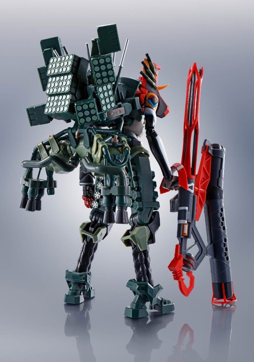 Bandai Spirits, The Robot Spirits New Eva-02 Alpha Evangelion:3.0 & 1.0 Thrice Upon A Time, (Side Eva)