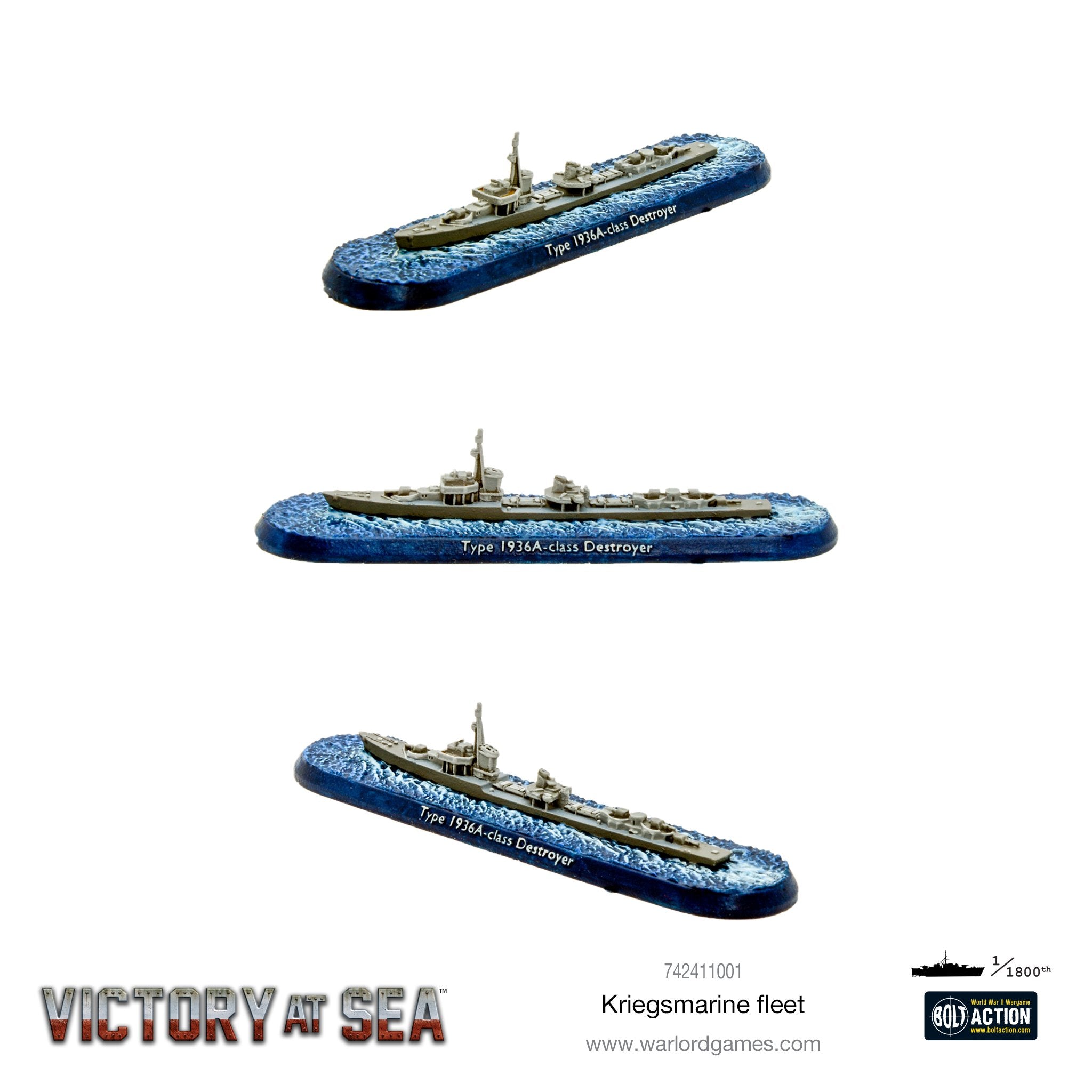 Victory at Sea Kriegsmarine fleet box