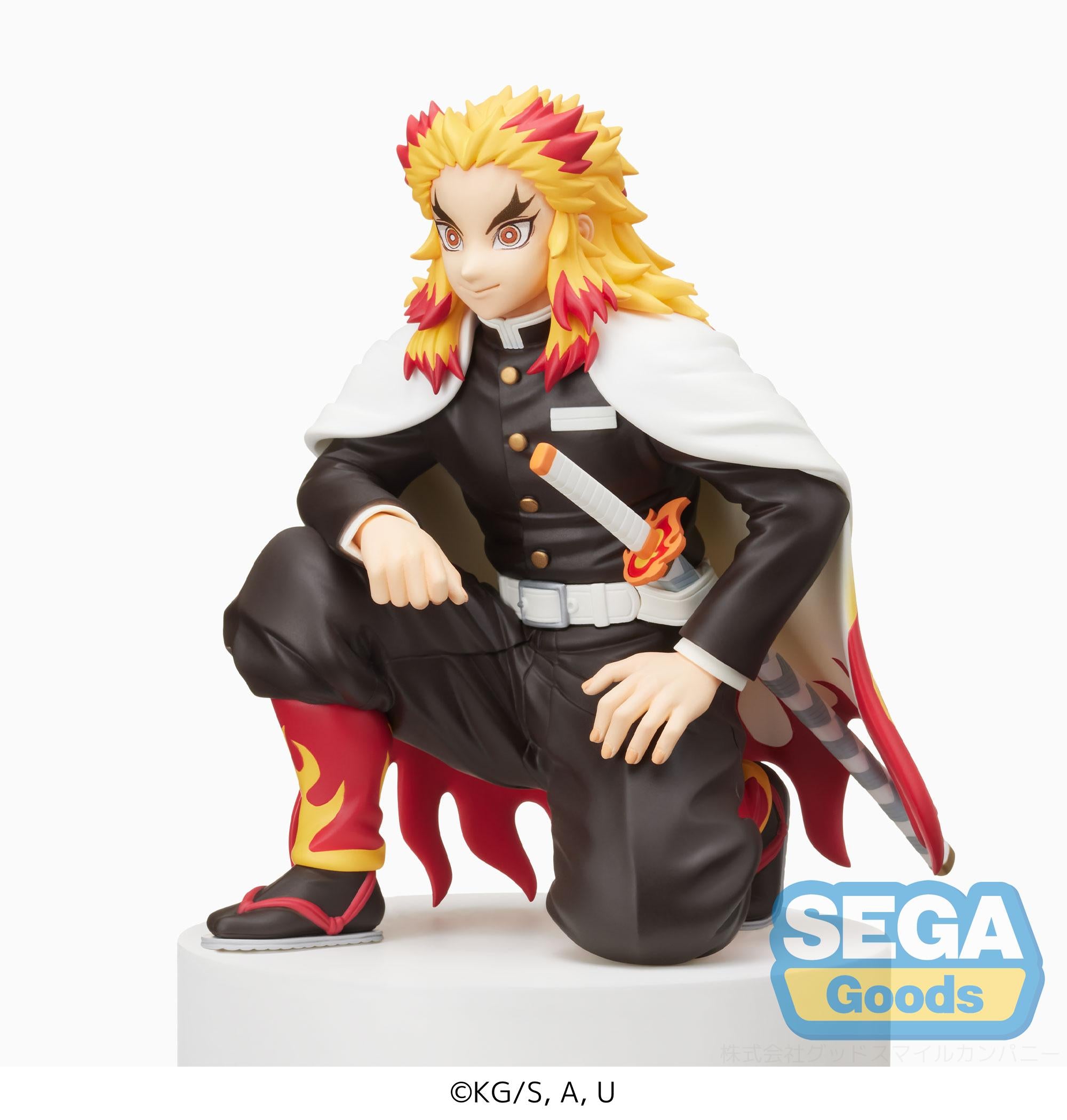 Good Smile Company Demon Slayer: Kimetsu no Yaiba Series Kyojuro Rengoku Hashira Meeting PM Perching Figure