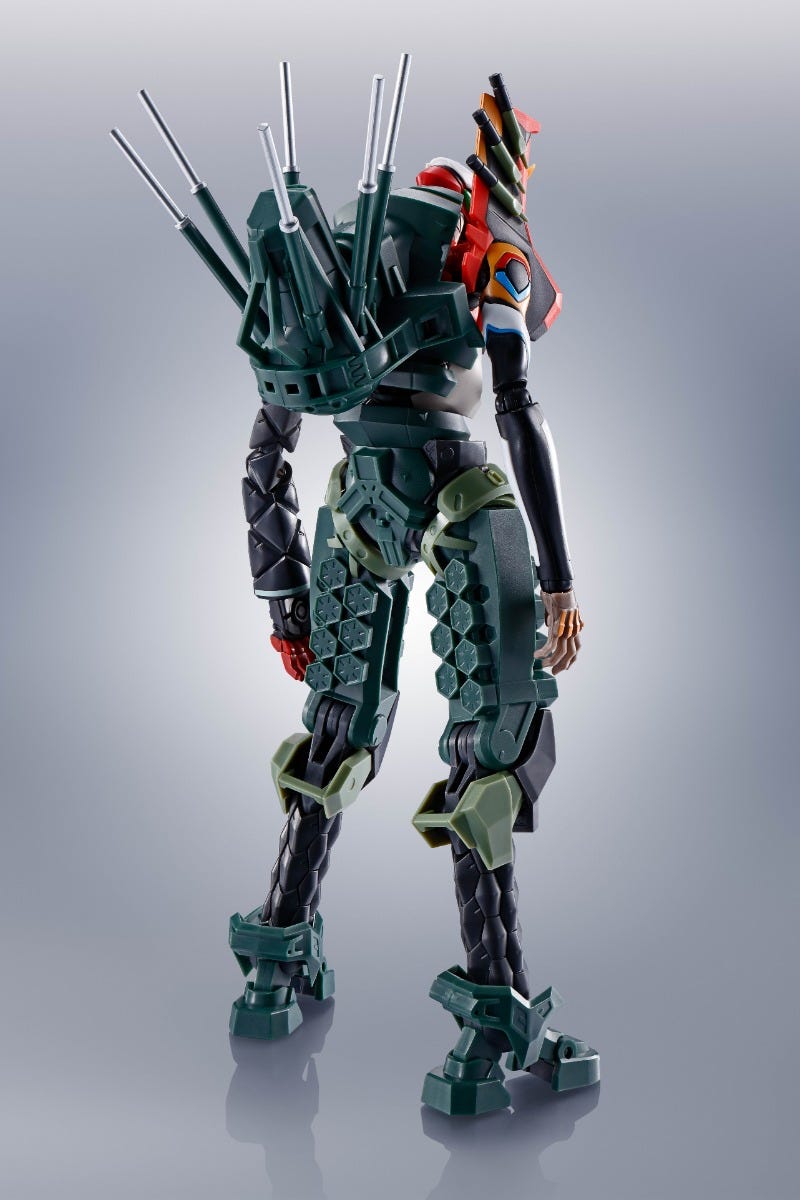 Bandai Spirits, The Robot Spirits New Eva-02 Alpha Evangelion:3.0 & 1.0 Thrice Upon A Time, (Side Eva)