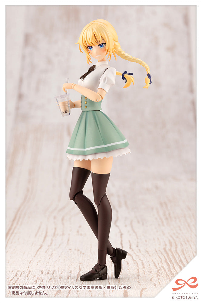 Kotobukiya 1/10 Ritsuka Saeki St. Iris Gakuen Girls' High School Summer Clothes, Plastic Model Kit