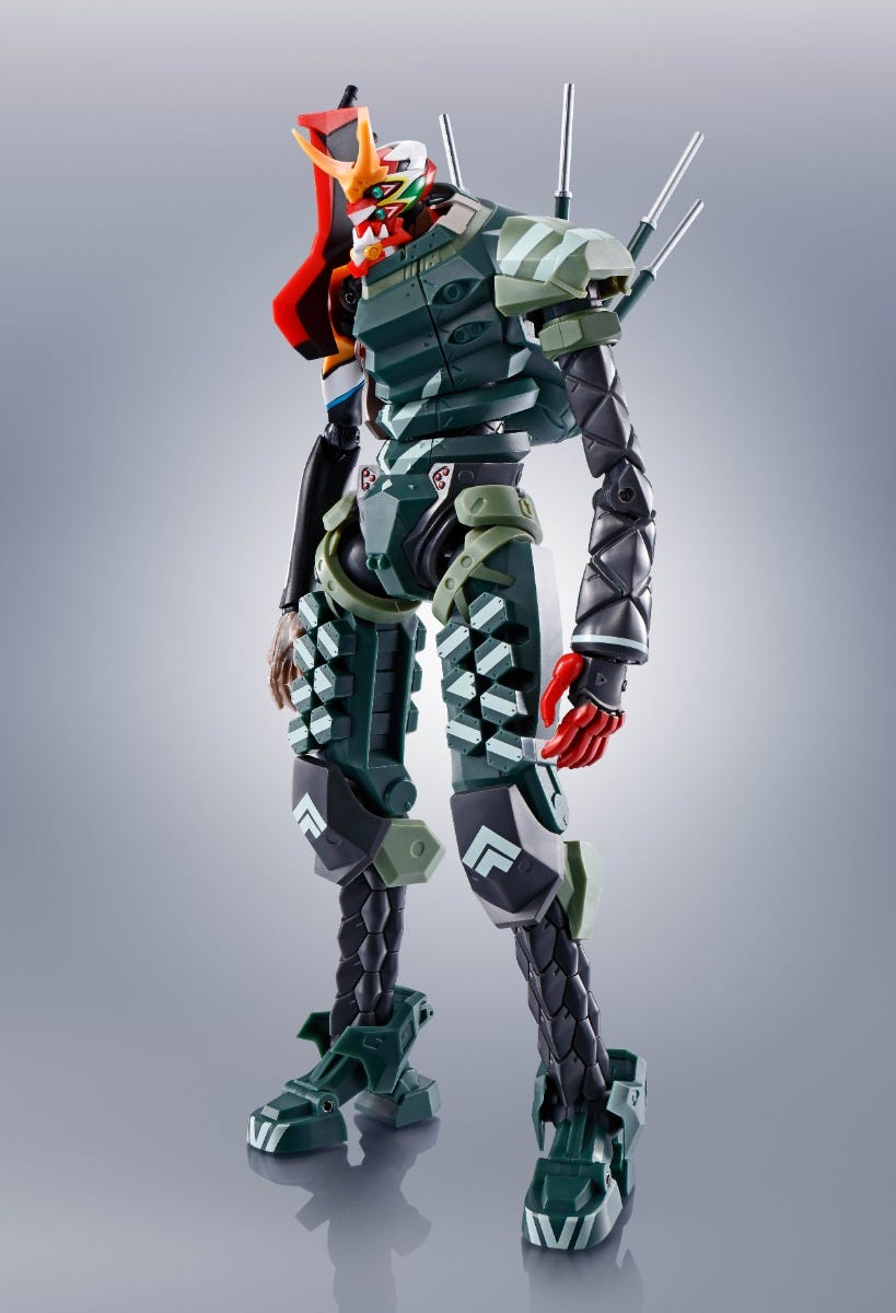 Bandai Spirits, The Robot Spirits New Eva-02 Alpha Evangelion:3.0 & 1.0 Thrice Upon A Time, (Side Eva)