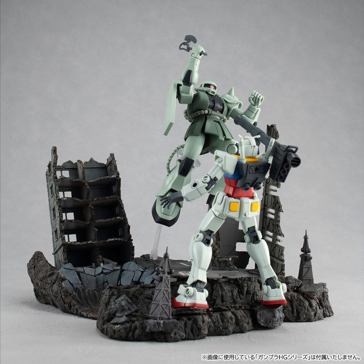 Megahouse Realistic Model Series G Structure Ruins at New yark (For 1/144 HG Models) "Gundam"